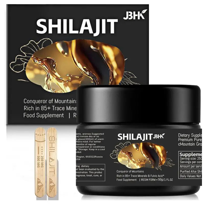 Renovação Vital: Resina Shilajit Premium - SN 100% Natural 